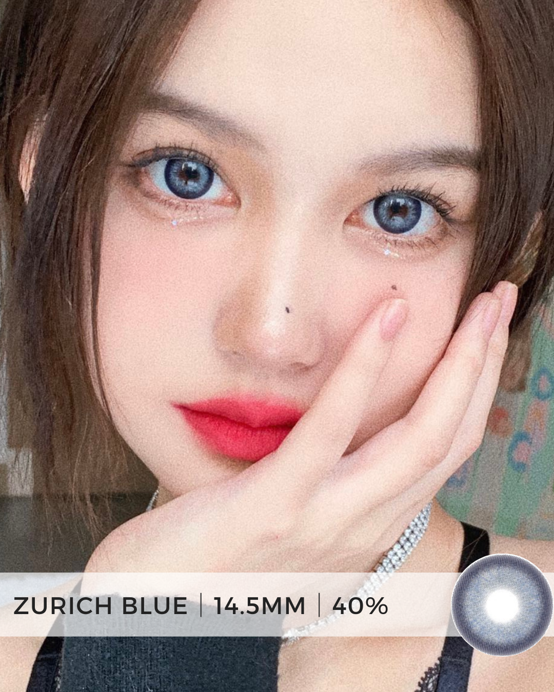 Zurich Blue | 雾面鳄
